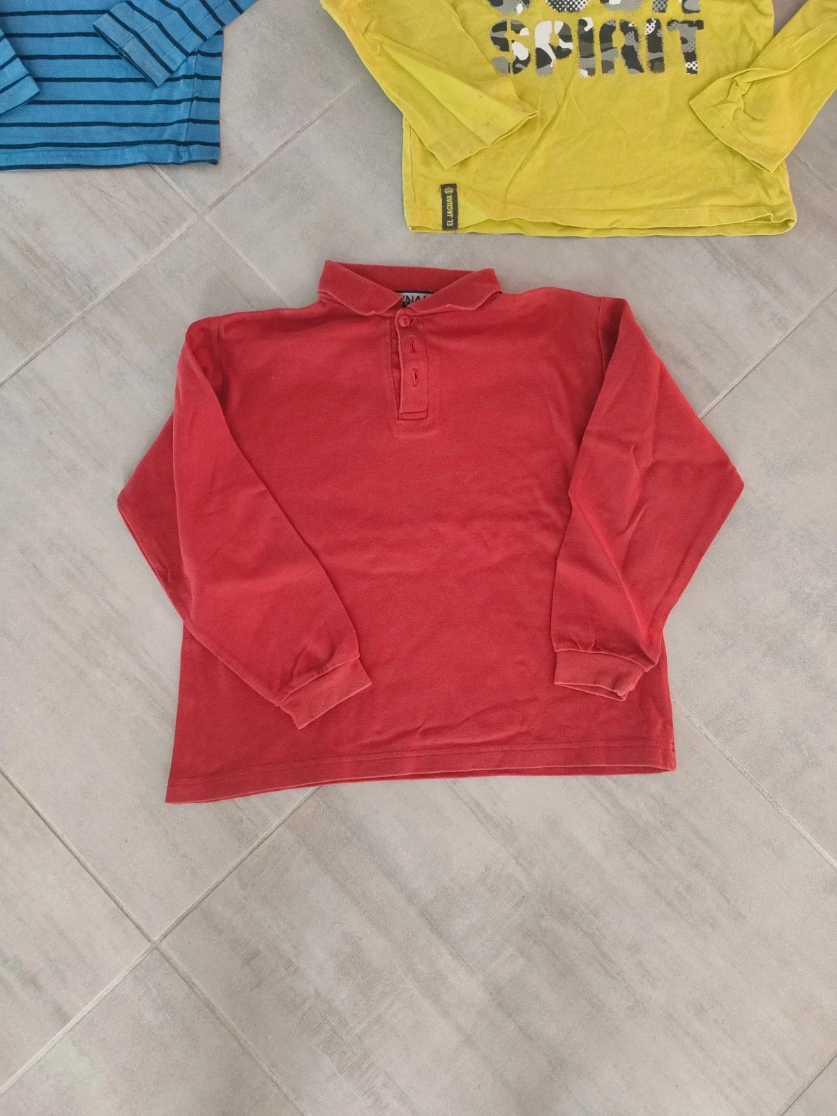 Lote de camisetas de mangas compridas para meninos de 8 anos – photo 2
